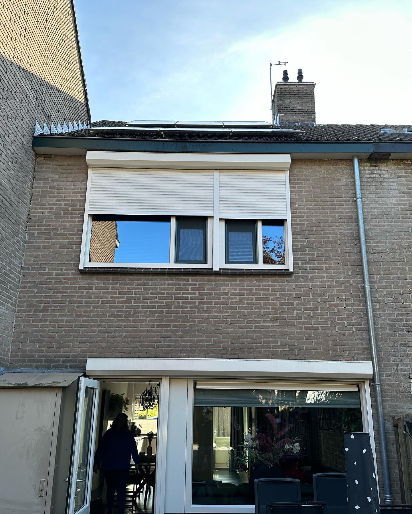 Woning in Groesbeek na de gevelrenovatie: uitgehakt, schoongemaakt en opnieuw gevoegd